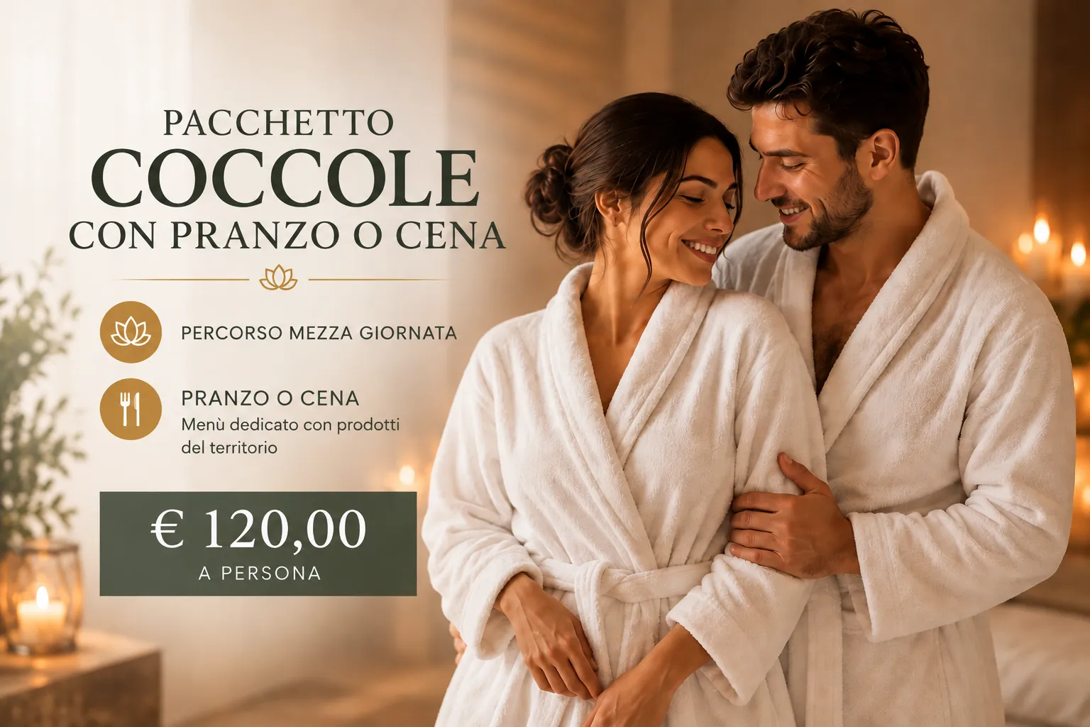 Coccole Package with Dinner