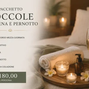 Pacchetto Coccole con cena e pernotto